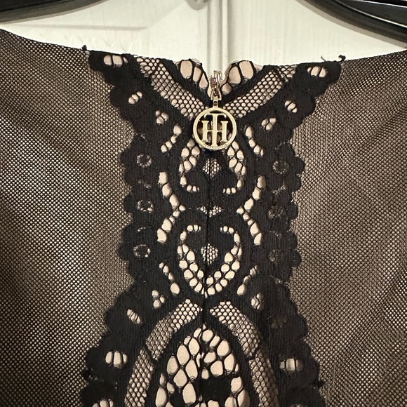 Tommy Hilfiger 625 Fit Flare Floral Lace Dress - Picture 2 of 5